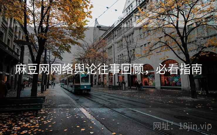 麻豆网网络舆论往事回顾，必看指南