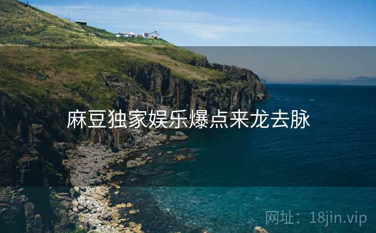 麻豆独家娱乐爆点来龙去脉