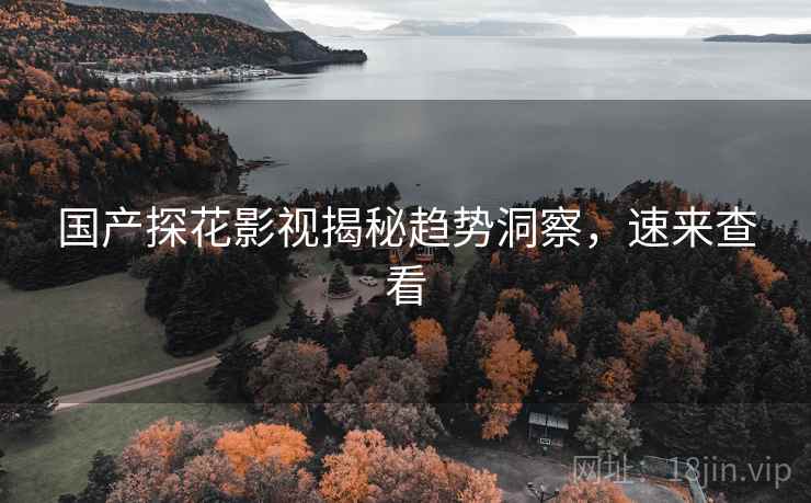 国产探花影视揭秘趋势洞察，速来查看