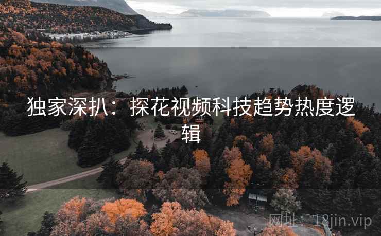 独家深扒：探花视频科技趋势热度逻辑